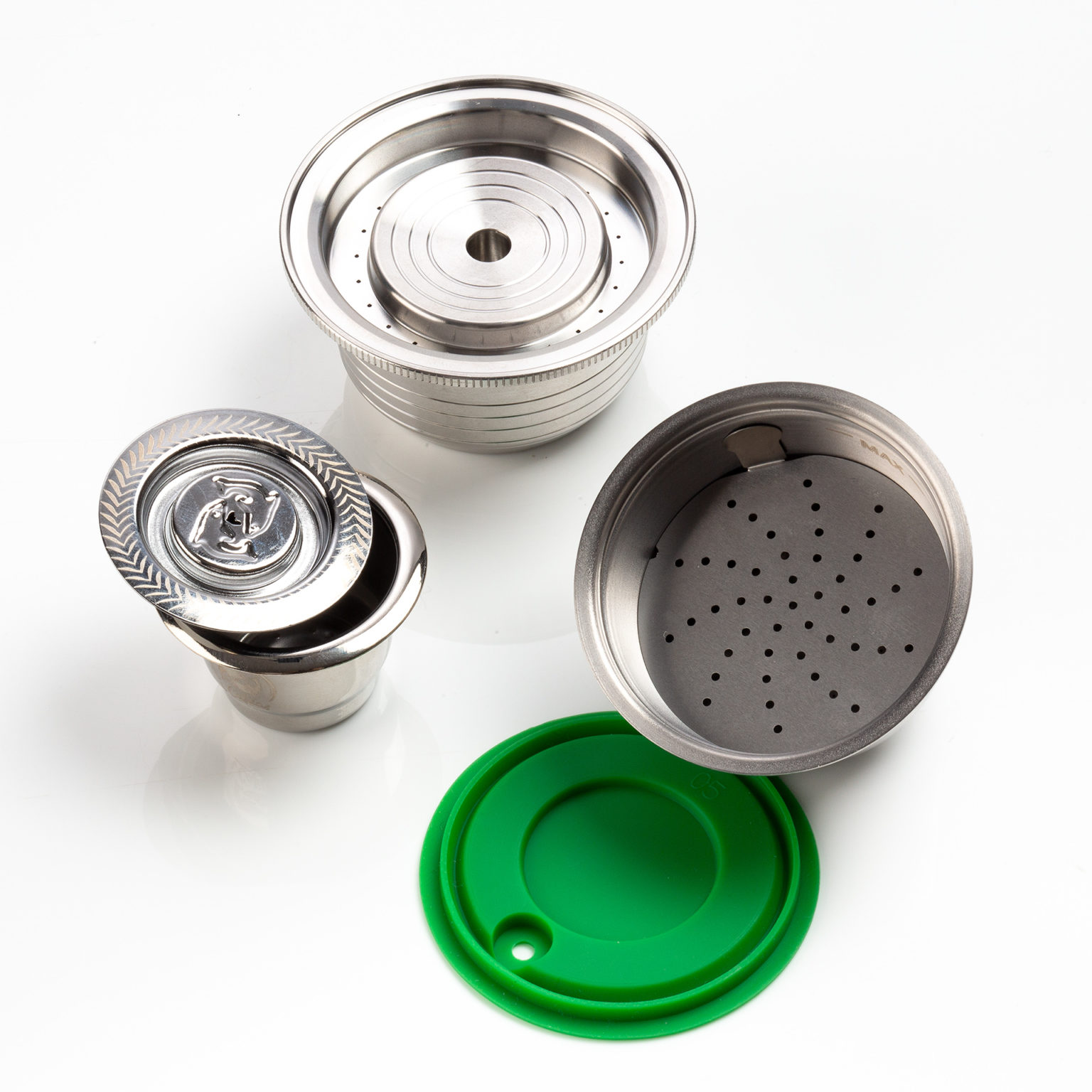 Capsulebio sélection capsule réutilisable : dolce gusto, capsule rechargeable, inox